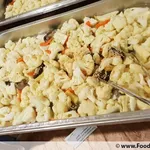 Garlic, Cauliflower, Carrot and Mushroom 西式椰菜花