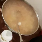 Chilled Almond Beancurd with Lychee & Pineapple 荔枝凤梨豆腐