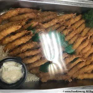 Crispy Torpedo Prawn with Tartar Dip
