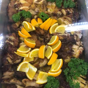 Grilled Chicken with Mandarin Orange Sauce
