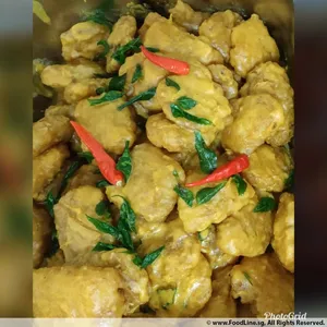 Salted Egg Yolk Fish with Curry Leaves