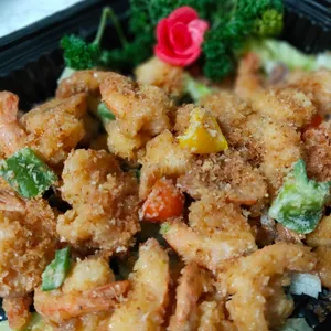 Shredded Golden Prawn Ball