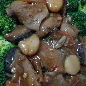 Broccoli w/Scallop In XO Sauce