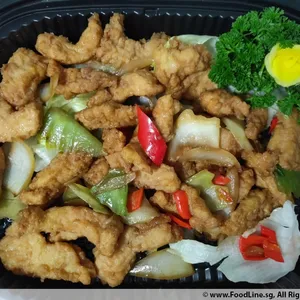 Sliced Fish w/Mustard Plant In Oyster Sauce