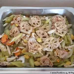 Sauteed Garden Vegetable w Gingko Nut 富贵莲藕炒白果什锦