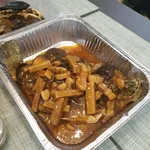 Braised Sea Bass with Sliced Yam and Roasted Pork 红烧香芋烧肉金目鲈鱼