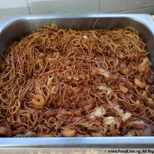 Wok Fried Hong Kong Noodle with Seafood
