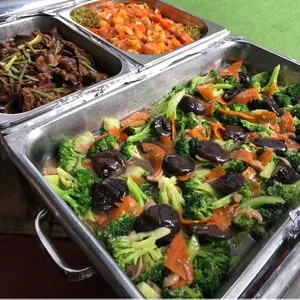 双菇芥兰花 Broccoli w/ Mushroom