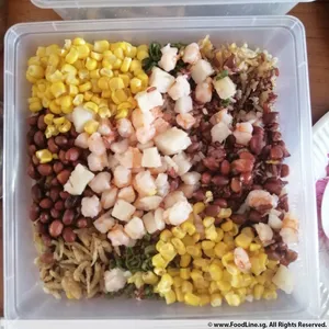 Jia He Fragrance Organic Fried Rice with Seafood 嘉和茉莉红糙米海鲜粒炒饭