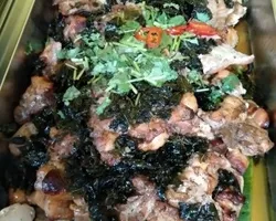 Slow-roast Tie Guan Yin Chicken <i>with coriander and crispy tea leaf</i> | Customer Photo | Grain