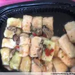 Braised Cabbage Roll with Dried Oyster and Fatt Choy Abalone Sauce