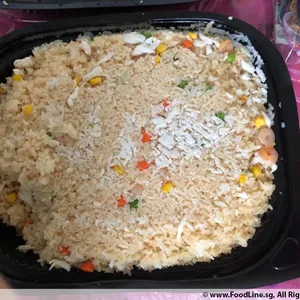 Fragrant Wok-Fried Rice with Crab Meat and Shrimp