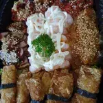 <i>Cantonese Salad Prawns, Homemade Beancurd Roll, Smoked Duck, Marinated Jellyfish & Japanese Octopus</i>