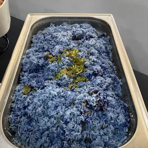 Blue Coconut Rice (V) <i>with butterfly pea flower</i>
