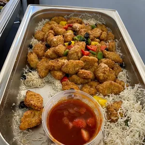 Seafood Croquette <i>with fresh fruit bbq sauce</i>