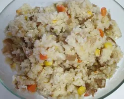 Chicken Ham Fried Rice 火腿炒饭 | Customer Photo | QQ Catering