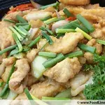 Sliced Fish w/Mustard Plant In Oyster Sauce