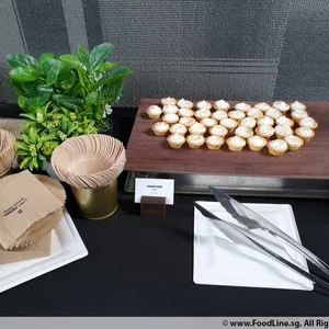 Mini Lemon Curd Tart (V) <i>with torched italian meringue </i>