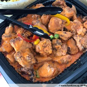 Japanese Smoke Chicken with BBQ Sauce