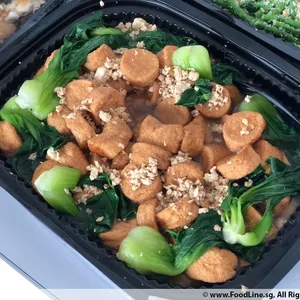 Fortune Egg Tofu with Minced Chicken