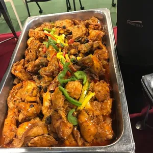 Roasted Chicken Chop with BBQ Sauce 烧烤酱鸡扒