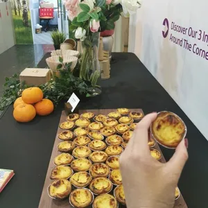 Mini Portuguese Egg Tart (V)<i> with creamy custard fillingl </i>