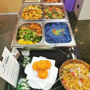 Blue Coconut Rice (V) <i>with butterfly pea flower</i>