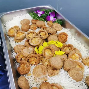 Crispy Scallop in Yam Basket