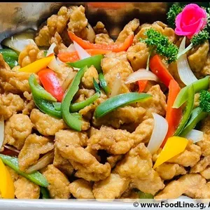 三椒炒鱼片 Sliced Fish w/ Capsicum