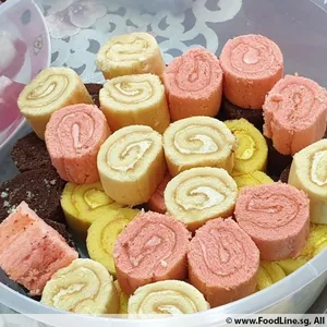 Assorted Swiss Roll 甜圈盘