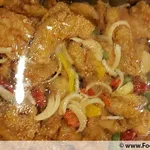 Golden Fish Fillet with Sweet Sour Sauce
