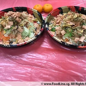 Abundant Wealth Crispy Fish Skin Yu Sheng