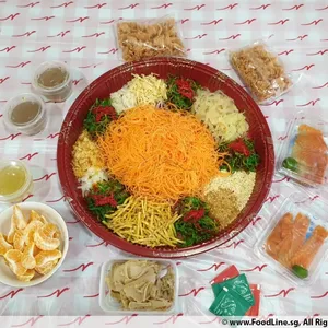 Smoked Salmon Yu Sheng 熏三文鱼生