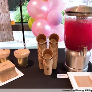 Cherry Hibiscus Iced Tea <i>made with dried Japanese hibiscus and cherry juice</i>