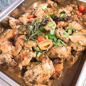 Grilled Honey Dijon Oregano Chicken <i> coated with an extremely tantalising glaze </i>