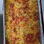 腊肠黄梨炒饭 Fried Pineapple Rice w/ Sausage