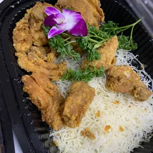 Thai Crispy Chicken Chop with Plum Sauce
