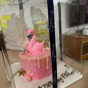 1x Flamingo Cake @$69 (Size: 6 Inch) (Flavours: Cookies and Cream)