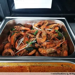 Stir Fry Buttered Prawns With Curry Leaf