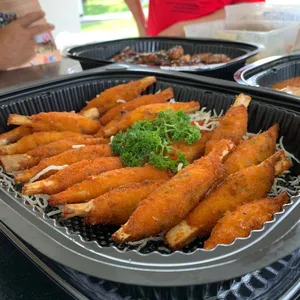 Sugarcane Shrimp Roll – 元宝送福