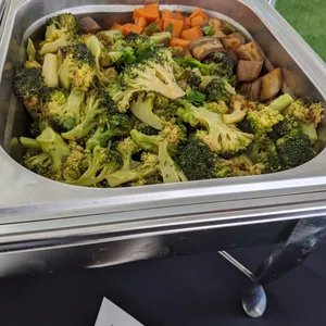 Roasted Rainbow Vegetables (Vg) <i>with broccoli, eggplant, carrot and