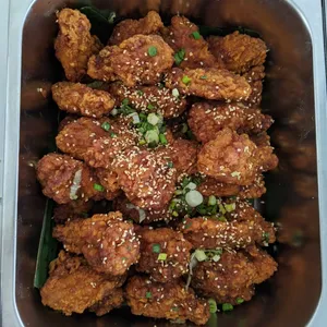Korean Chicken Wings <i>with soy-garlic glaze</i>