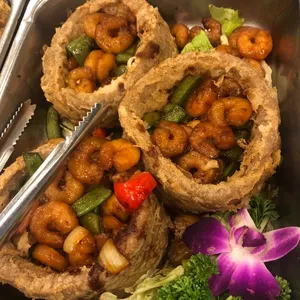 Yam Ring w Prawn