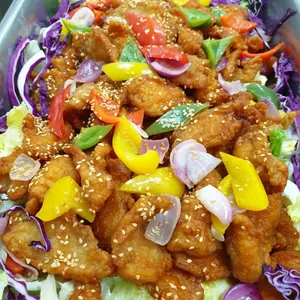 Sweet & Sour Fried Fish Fillet 酸甜鱼片