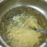 Chilled Almond Jelly w/ Longan 杏仁龙眼豆腐 (冷)