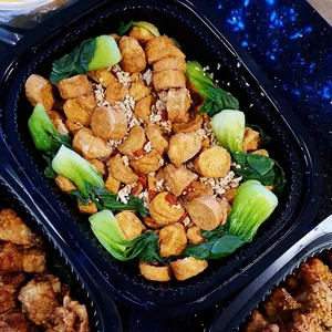 Fortune Egg Tofu with Minced Chicken