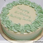 Sugee Cake (Iced) (Frosting: Vanilla Buttercream) (Weight: 2kg- 9")