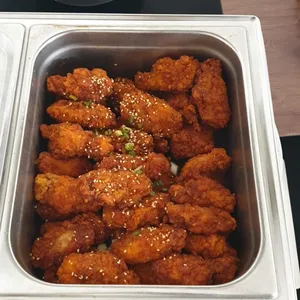 Korean Chicken Wings <i>with soy-garlic glaze</i>
