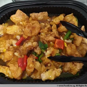 Fried Fish Fillet with Sweet Lychee Sauce – 连年有余