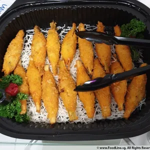 Sugarcane Shrimp Roll – 元宝送福